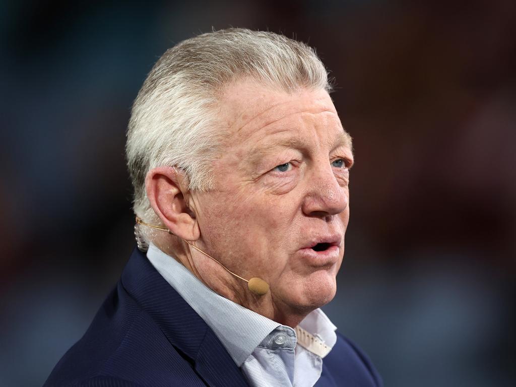 SYDNEY, AUSTRALIA - JULY 12: General Manager of the Canterbury-Bankstown Bulldogs and commentator Phil Gould is seen before game three of the State of Origin series between New South Wales Blues and Queensland Maroons at Accor Stadium on July 12, 2023 in Sydney, Australia. (Photo by Mark Kolbe/Getty Images)