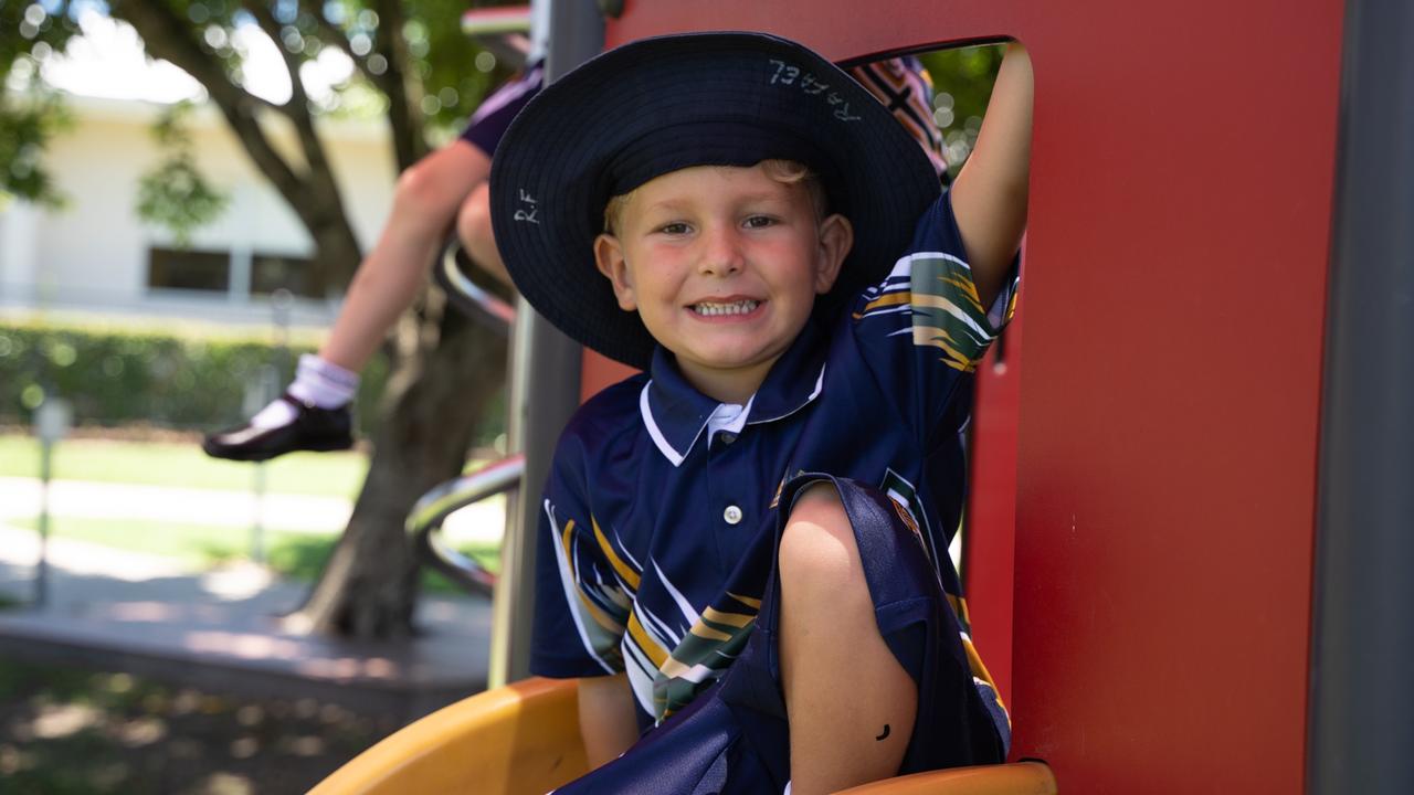 Rafael Figueiredo at Victory College's first day of class. January 22,2024. Picture: Christine Schindler