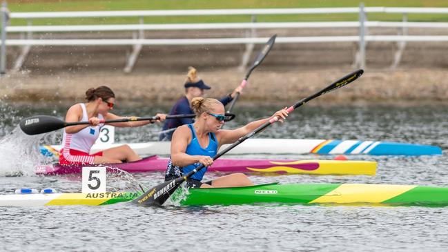 Sydney paddler Georgia Sinclair is a Paris Olympic hopeful.