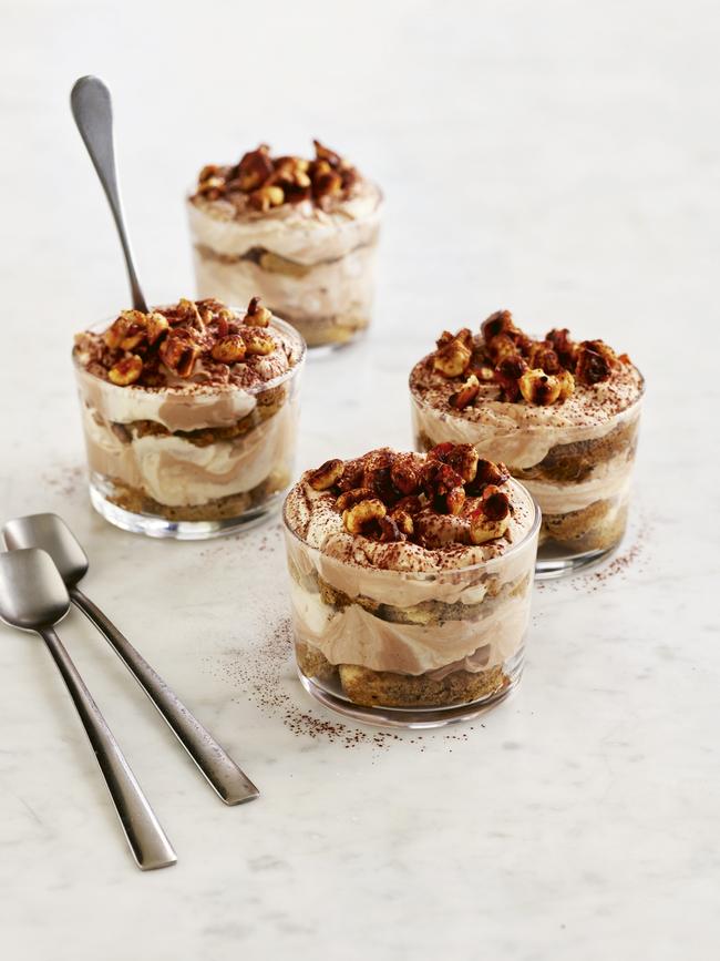 Hazelnut tiramisu. Picture: Jamie Orland Smith