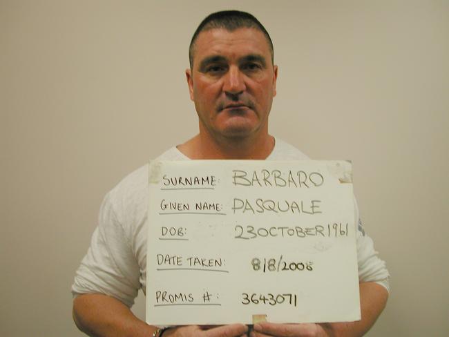 Calabrian mafia boss Pasquale Barbaro was convicted over the world’s biggest ecstasy bust in Melbourne.