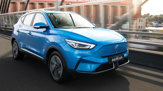 The new MG ZS EV is Australia’s cheapest electric vehicle. Picture: Supplied.