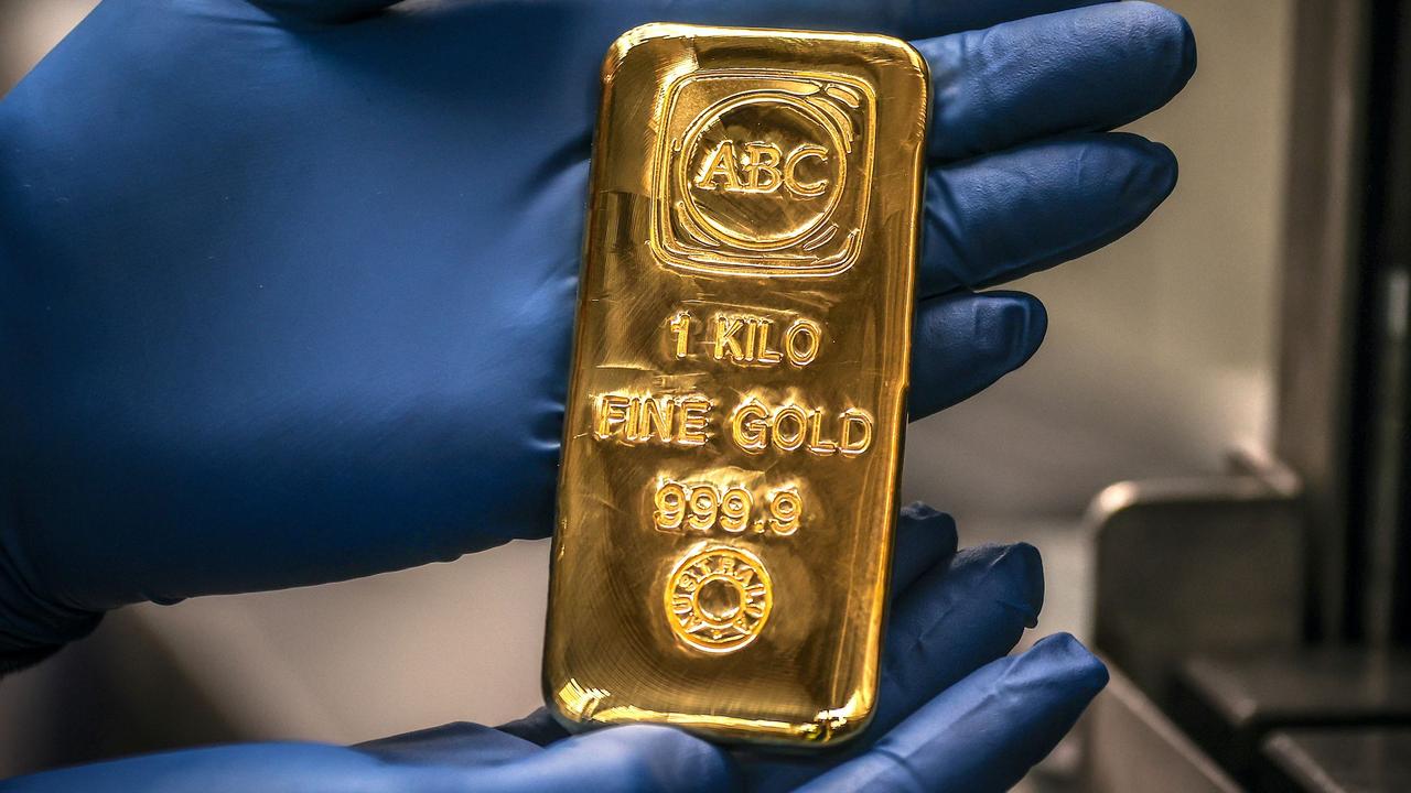 Gold stocks were among the best performers. Picture: David Gray/AFP