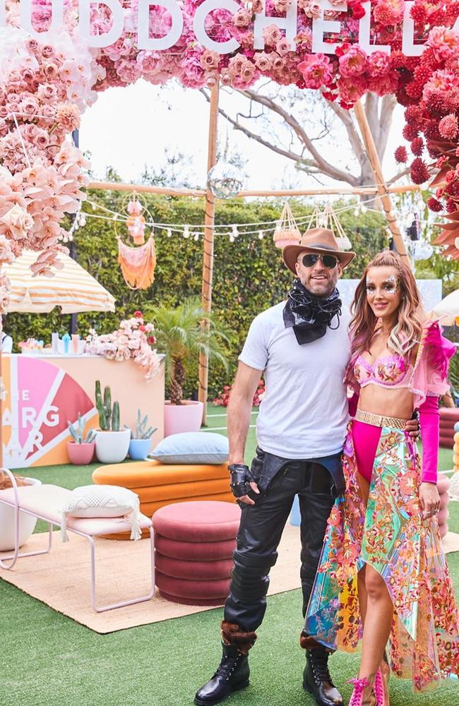 Even Chris Judd got in on the festival fashion fun. Picture: Instagram