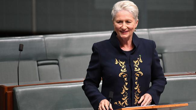 Dr Phelps had a cracker first day in parliament. Photo by Tracey Nearmy/Getty Images.