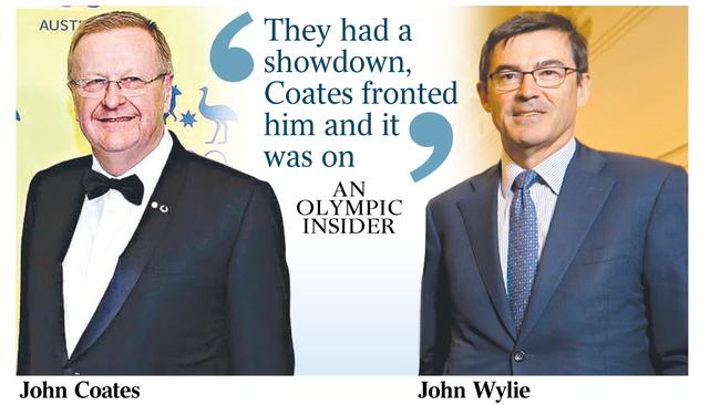 Tension between John Coates and John Wylie, bubbling away since last year, finally boiled over.