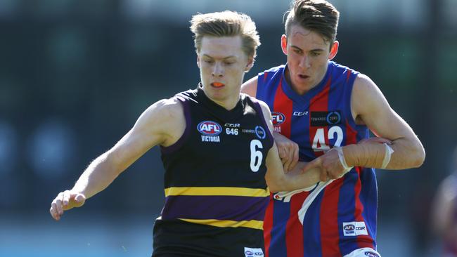 Charlie Spargo in action in the TAC Cup. Picture: Stuart Milligan