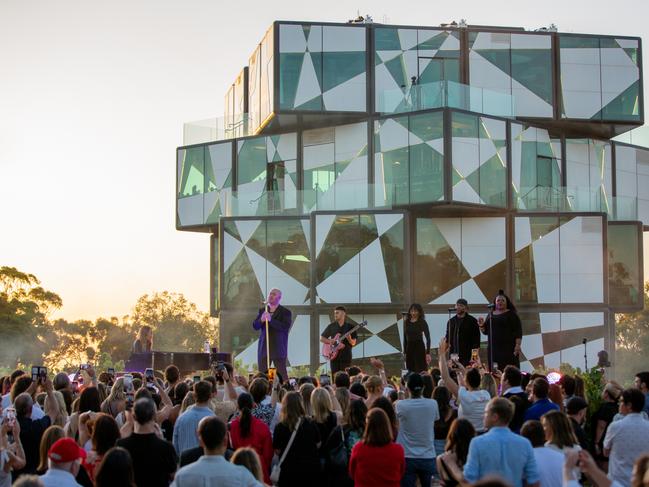 British singer Sam Smith's exclusive show at the d’Arenberg Cube in McLaren Vale on January 11. Picture: Ben Clark