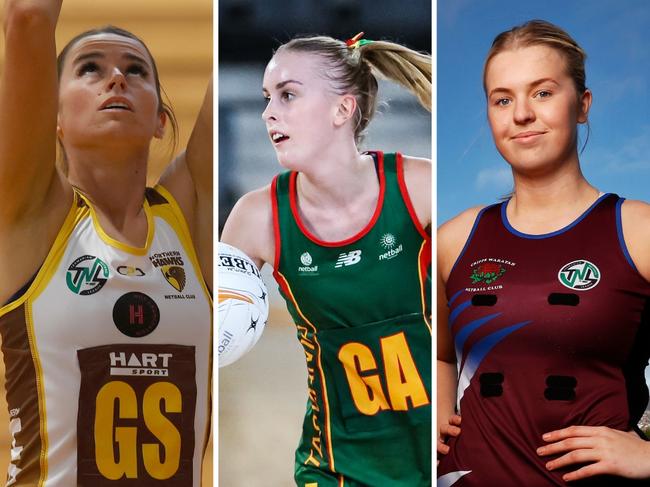 Tasmanian Netball League 2025 ins and outs art.