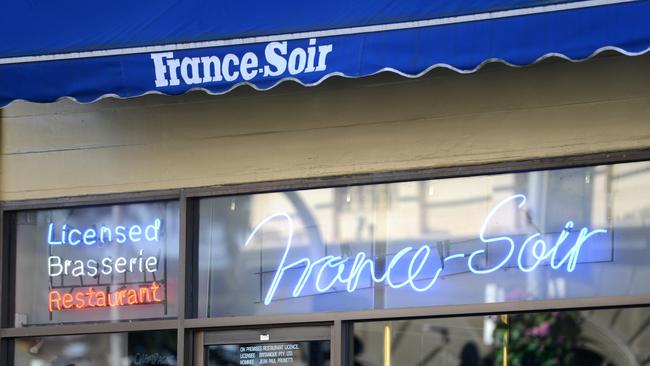 Toorak Rd institution France Soir. Picture: Jason Sammon