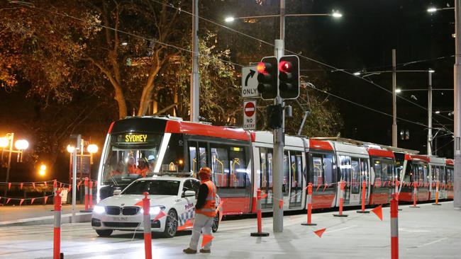 Sydney’s extended light rail is the next infrastructure cab off the rank later this year. Picture: Bill Hearne