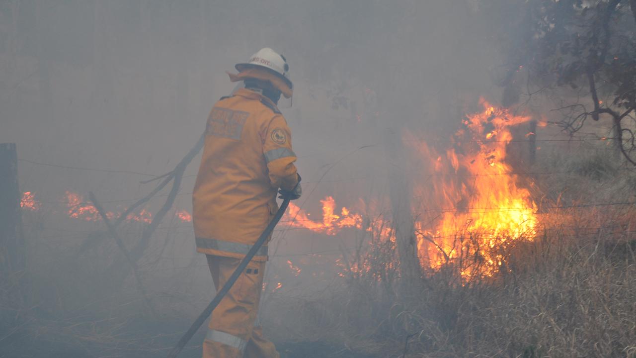 Emergency services have responded to a grass fire northeast of Jondaryan. Photo: Clive Lowe/South Burnett Times (File).