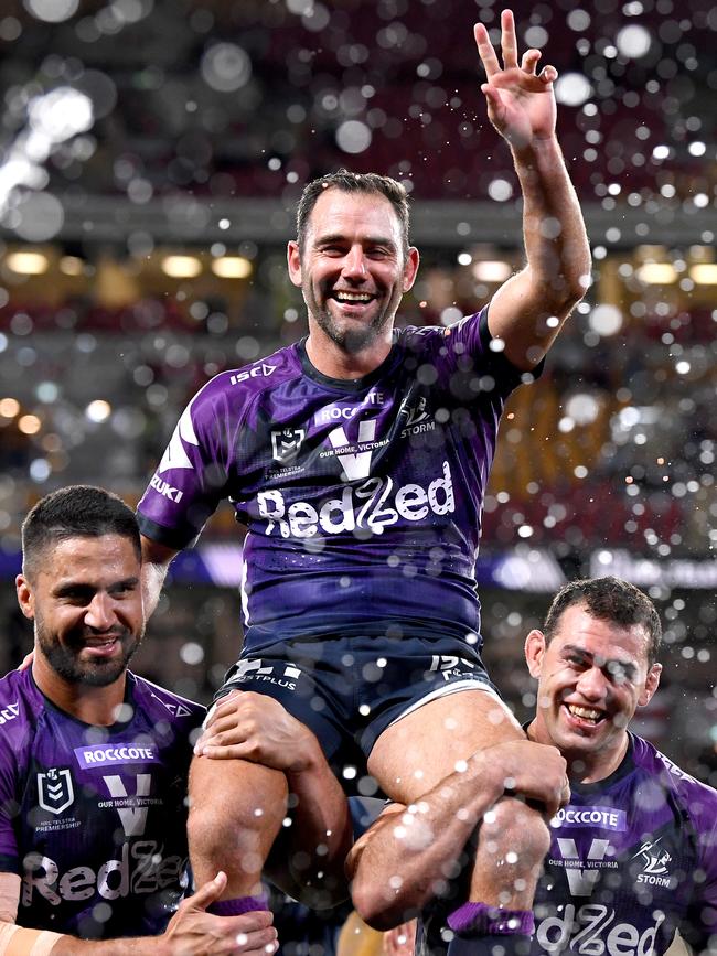 Will this be Cameron Smith’s final game? Picture: Getty Images