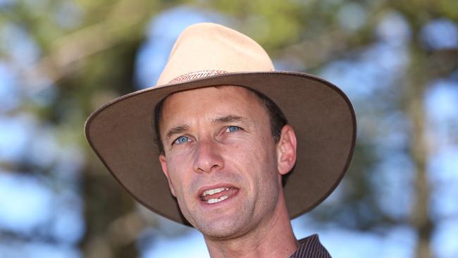 Adam Guise said the potential for council to make money from the North Lismore Plateau was limited. Picture: Jason O’Brien