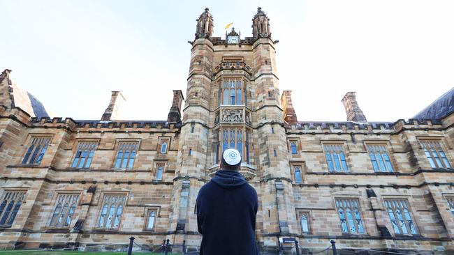 University of Sydney vice-chancellor David Thodey has nominated anti-Semitism as a challenge that universities must confront. Picture: John Feder