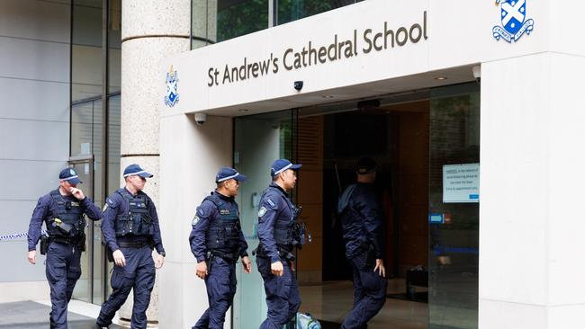 The principal of the prestigious school sent a letter to parents after the 21-year-old was found dead in the gym bathroom. Picture: NCA NewsWire/David Swift