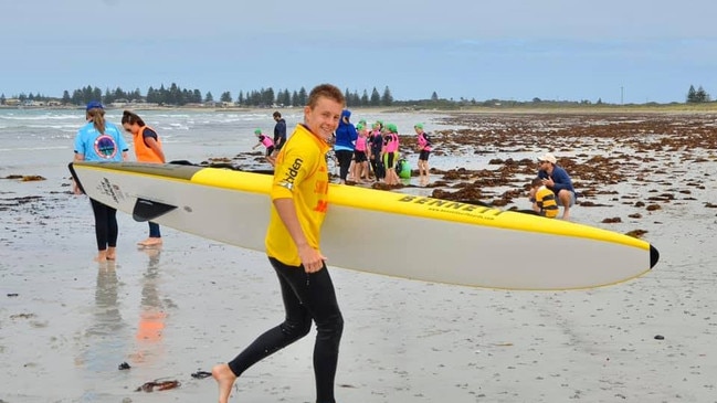 Will Fry was a much-loved member of the Beachport Surf Lifesaving Club. Picture: Supplied, Beachport Surf Lifesaving Club