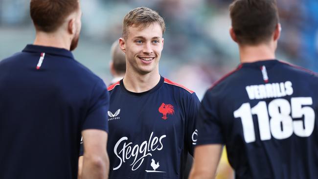 Roosters halfback Sam Walker is set to stay at the Roosters. Picture: Matt King/Getty Images