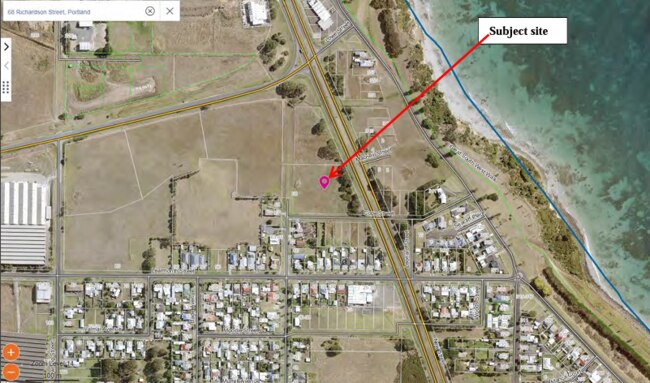 The site of the new Bunnings in Portland. Picture: Supplied.