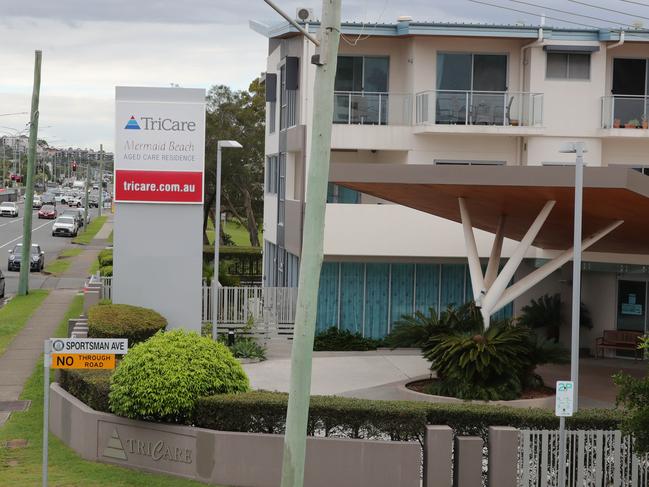 TriCare nursing home on Gold Coast is reportedly on high alert. Picture: Glenn Hampson