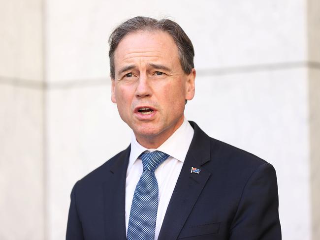 Health Minister Greg Hunt says Australia is well placed to administer the vaccine to children. Picture: NCA NewsWire / Martin Ollman