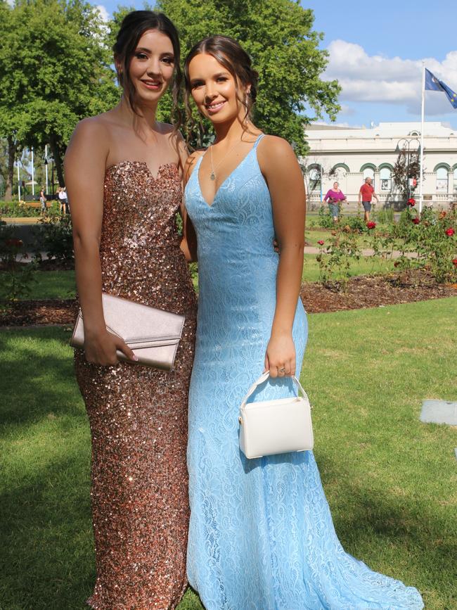 Ashleigh O'Halloran and Jorja Pinney.