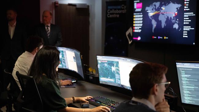 ADELAIDE/ KAURNA YARTA, AUSTRALIA - NewsWire Photos MAY 13, 2024: The Cyber Collaboration Centre at Lot Fourteen. Picture: NCA NewsWire / Morgan Sette
