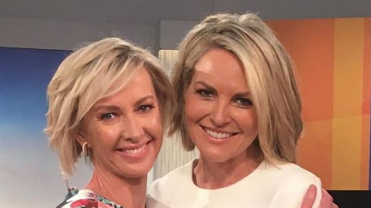 United front: Deborah Knight and Georgie Gardner.