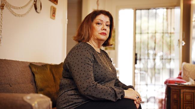 Jacqueline Georges, Secretary of the Coalition of the Assyrian Parties Australia, is furious at the government's plan to bring back the families of ISIS fighters who left Australia to join Islamic State. Picture: Sam Ruttyn