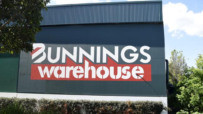 Specialist police were called to a Bunnings store in Brisbane after a suspicious device was found inside the warehouse. Picture: NewsWire / Andrew Henshaw