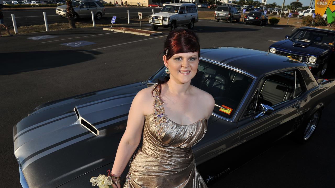 Nicole Gattera arrives at the Bundaberg High School Prom. Photo: Scottie Simmonds/NewsMail