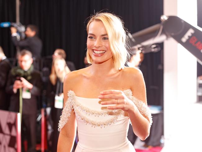 Margot Robbie attends the 90th Annual Academy Awards. Picture: Getty