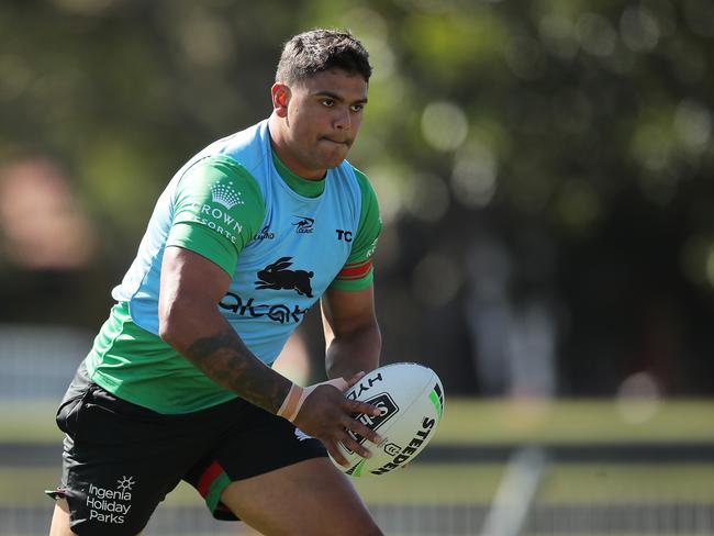Latrell Mitchell is primed to produce his best NRL season. Picture: Matt King/Getty Images.