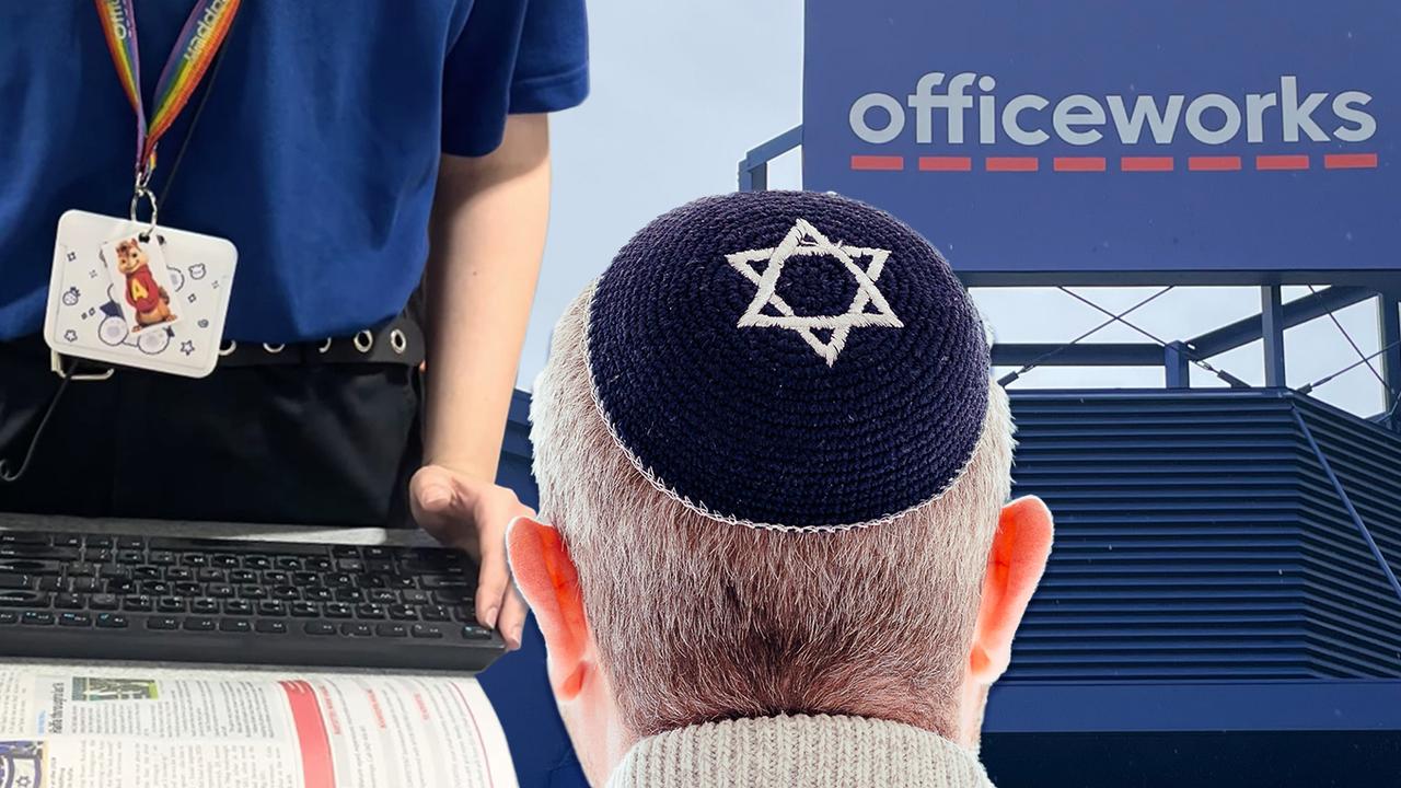 Officeworks staffer had anti Jewish record The Australian