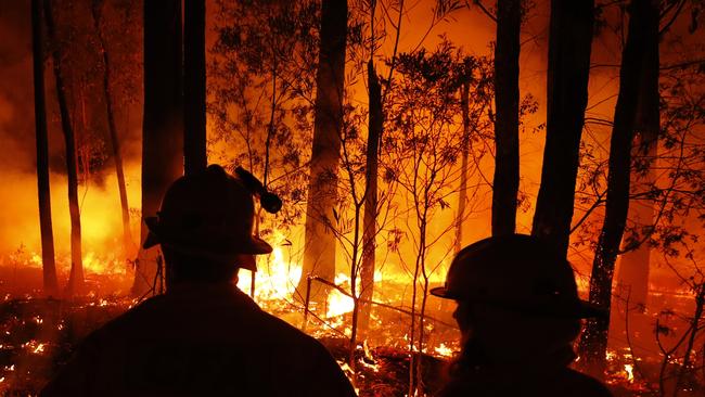 The fires caused major havoc across Victoria.