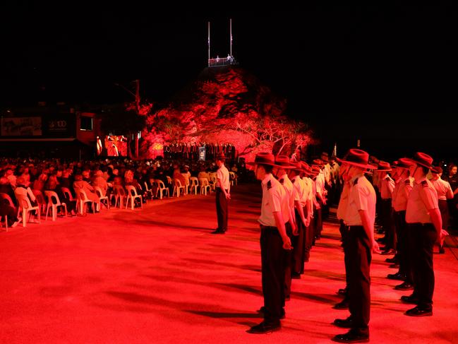 Dawn Service gets underway in Currumbin. Picture: Chris Hyde/Getty Images