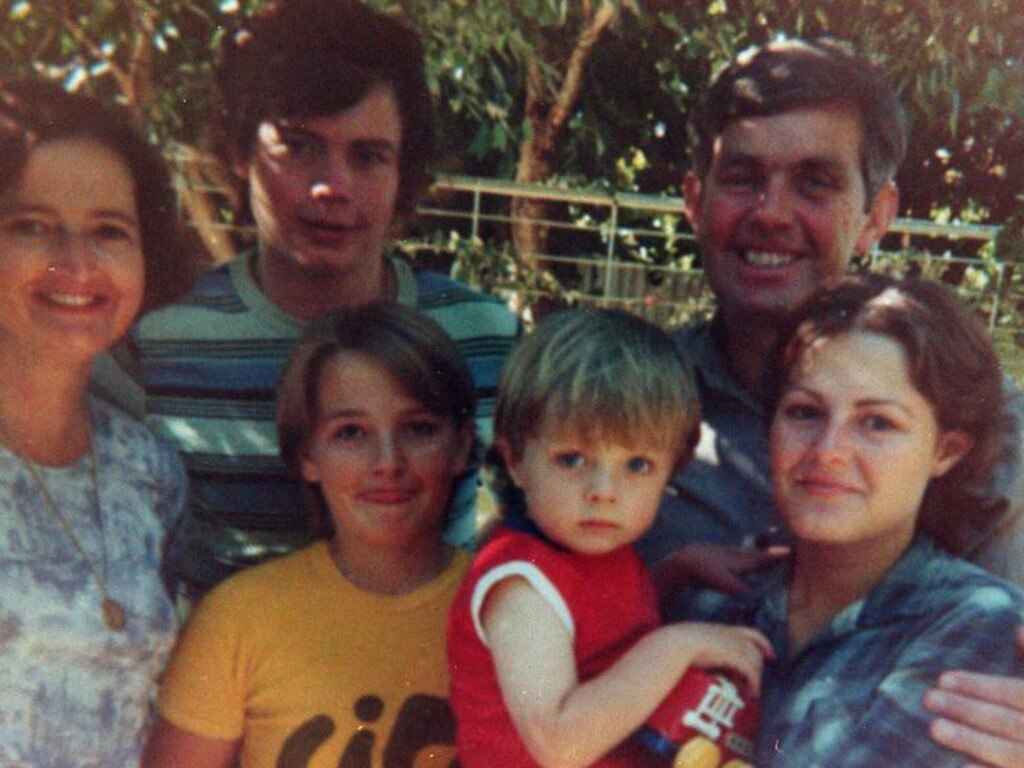 Donald Mackay with wife Barbara &amp; children Paul, then aged 19, Ruth then aged 16, May then aged 13 and James, then aged 3. The picture was taken during Easter 1977, just months before Donald was murdered by the mafia.