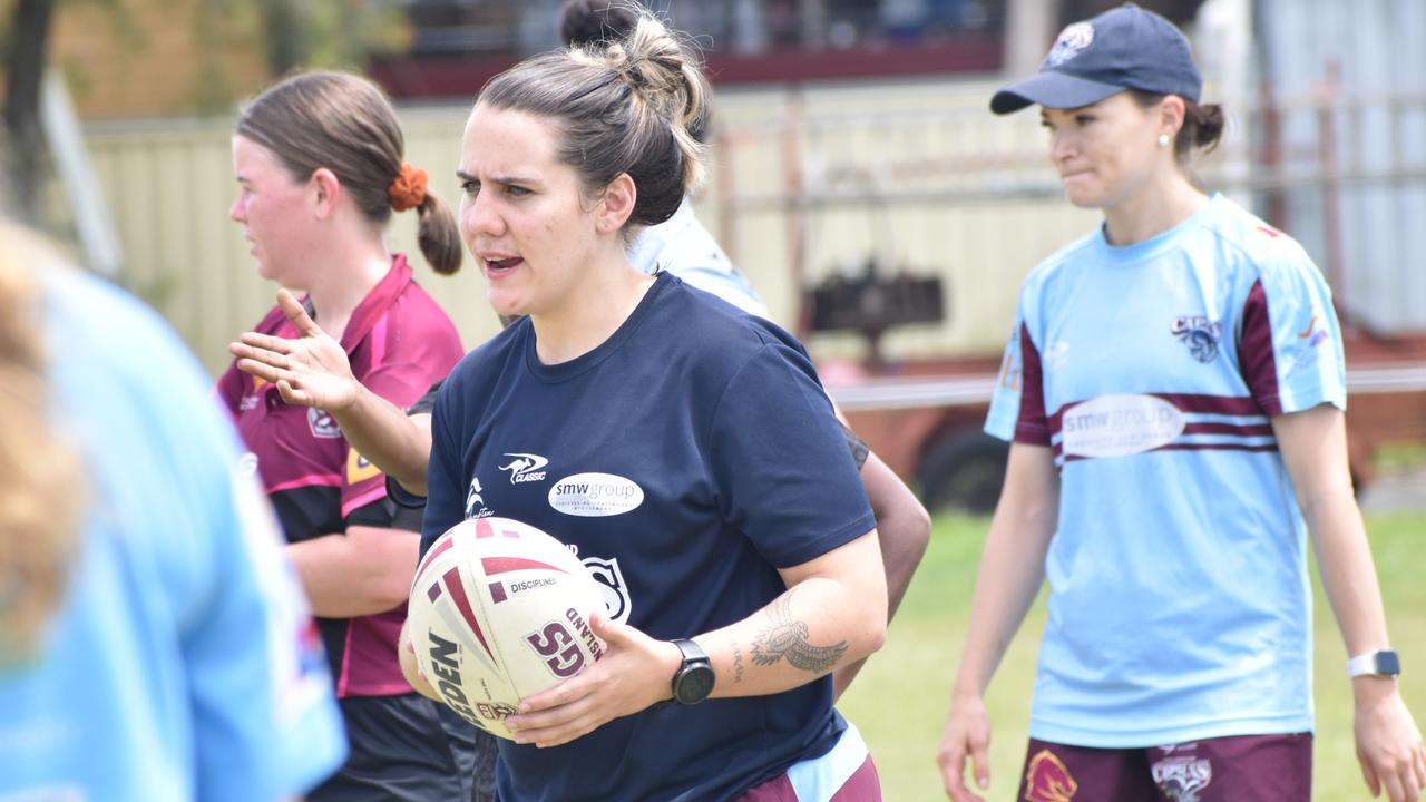 CQ Capras women's trial day at Rockhampton's Kettle Park, November 20, 2021.