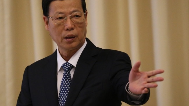 Former Chinese Vice Premier Zhang Gaoli is the first senior political figure to be accused of sexual assault. Picture: Mikhail Svetlov/Getty Images