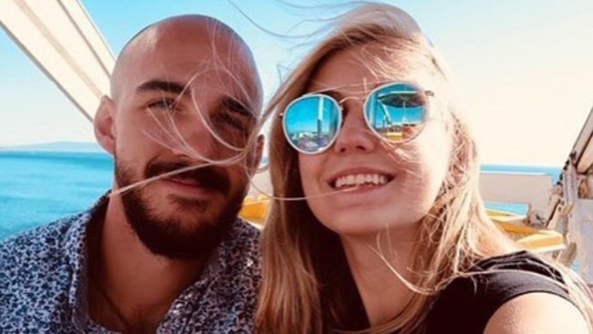 Gabby Petito and her partner. Picture: Instagram