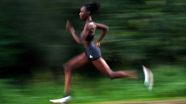 Bendere Oboya is being touted as the next Cathy Freeman. Picture. Phil Hillyard