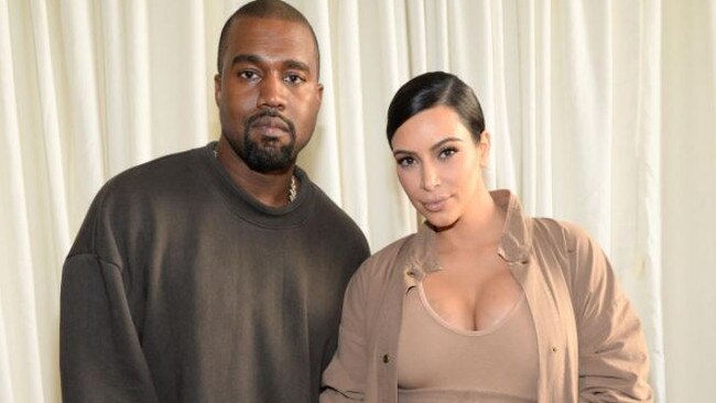 Kim Kardashian and Kanye West were declared legally single last week. Picture: Getty