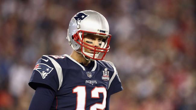Tom Brady is yet to throw a touchdown.