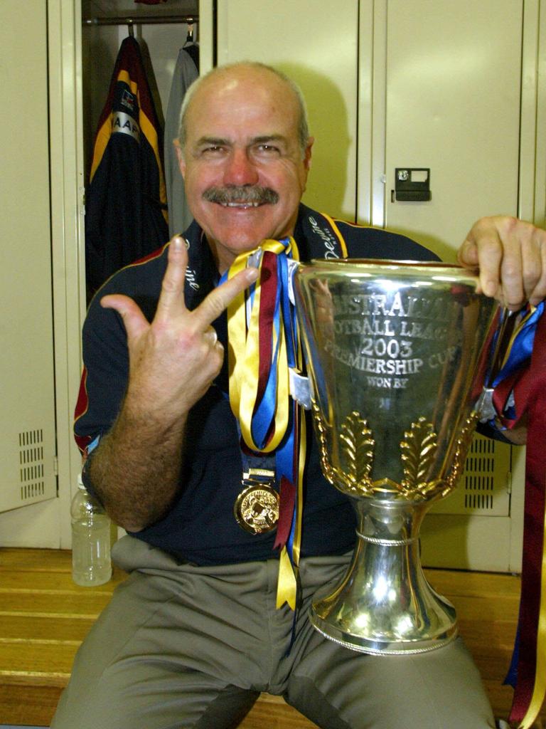 Leigh Matthews after the Lions’ three-peat.