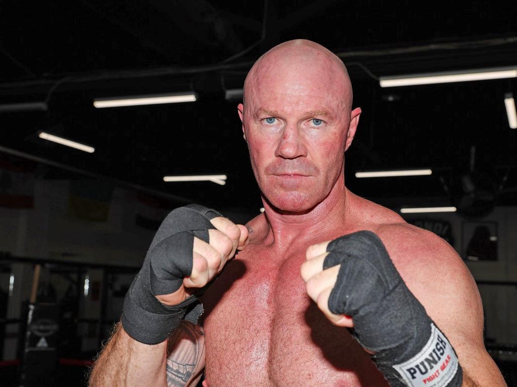 AFL legend Barry Hall is primed for his fight with Curtis Scot. Picture: No Limit Boxing