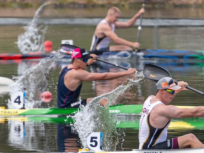 Olympic paddler Tom Green .Credit JGRImages/Paddle Australia please