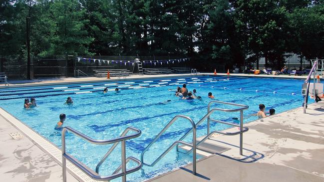 The program pool will teach participants how to swim.