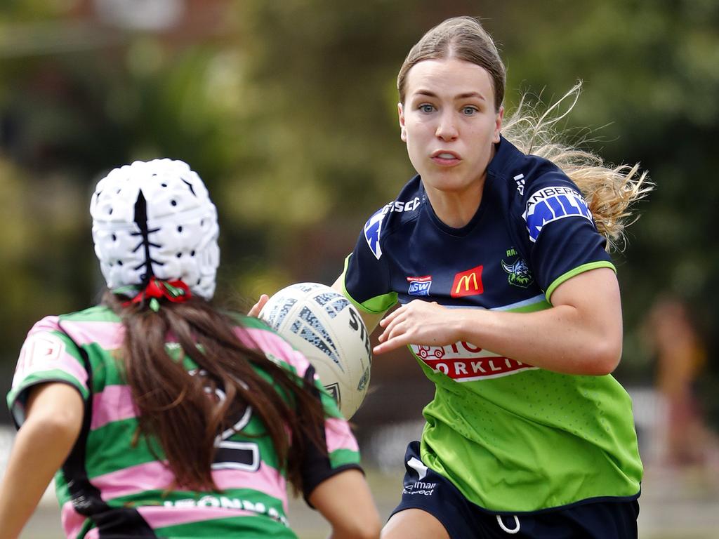 Live stream replay: Tarsha Gale Cup, Canberra Raiders v South Sydney ...