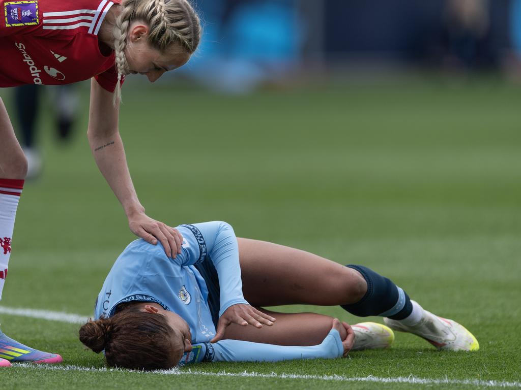 Mary Fowler’s injury is worse than first thought. Picture: Visionhaus/Getty Images