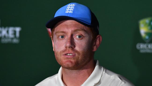 England wicketkeeper Jonny Bairstow tried to defend his headbutt at yesterday’s media conference.